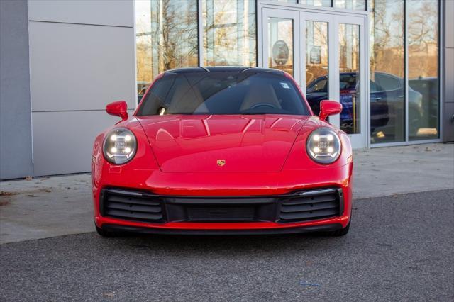 used 2021 Porsche 911 car, priced at $132,900