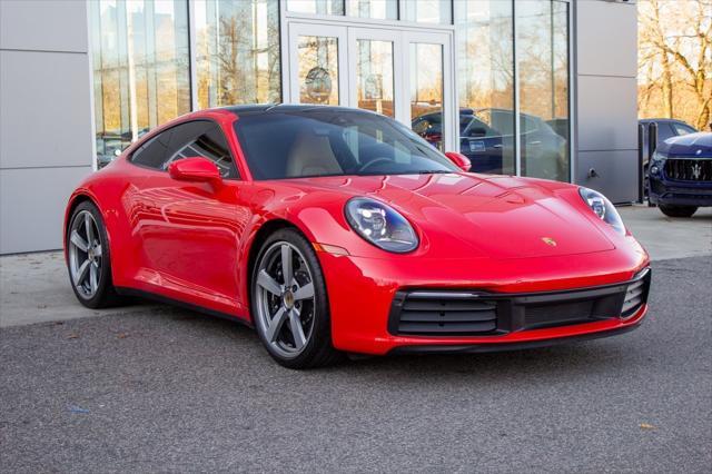 used 2021 Porsche 911 car, priced at $124,900