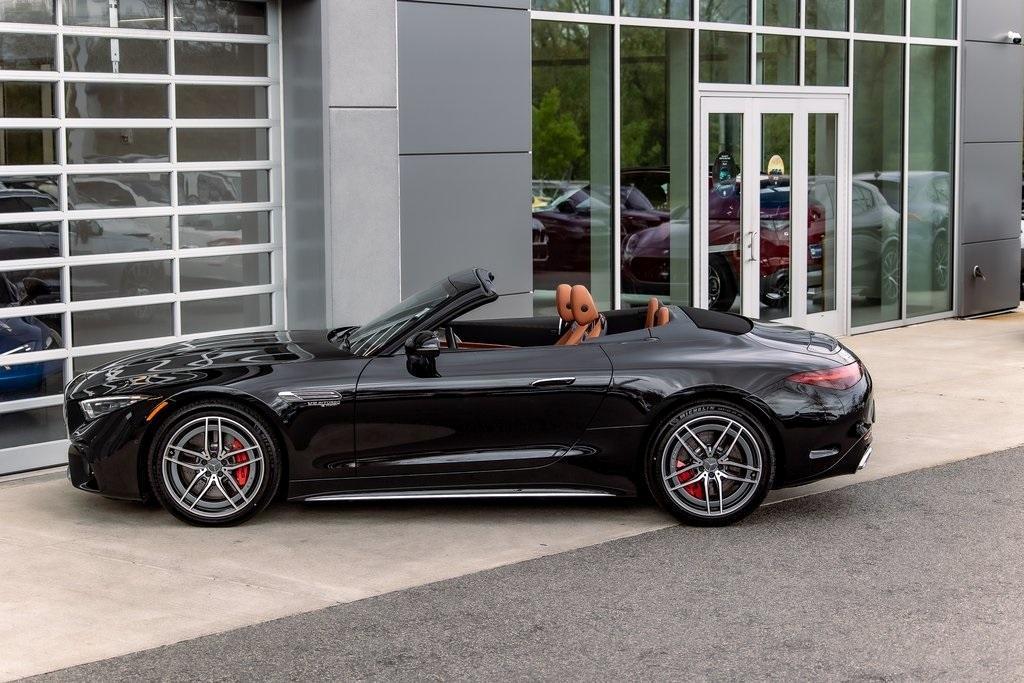 used 2023 Mercedes-Benz AMG SL 55 car, priced at $133,990
