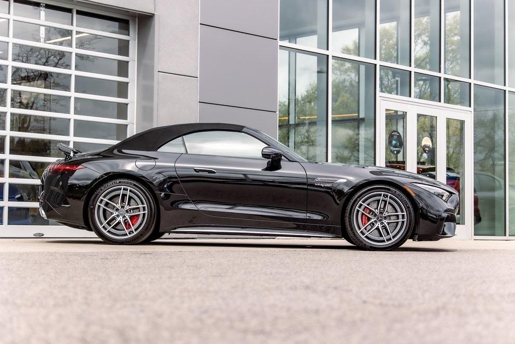 used 2023 Mercedes-Benz AMG SL 55 car, priced at $133,990