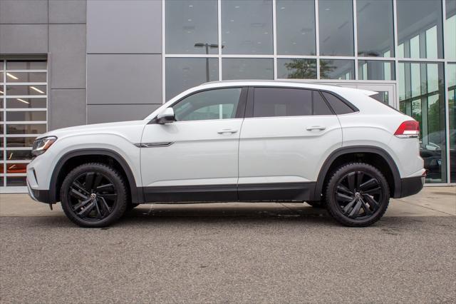 used 2022 Volkswagen Atlas Cross Sport car, priced at $28,500