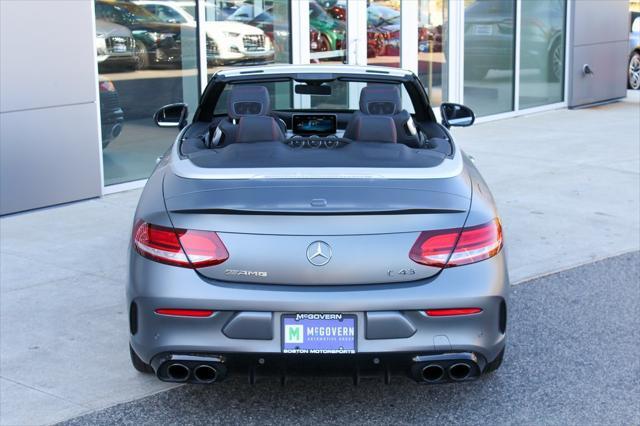 used 2023 Mercedes-Benz AMG C 43 car, priced at $66,900