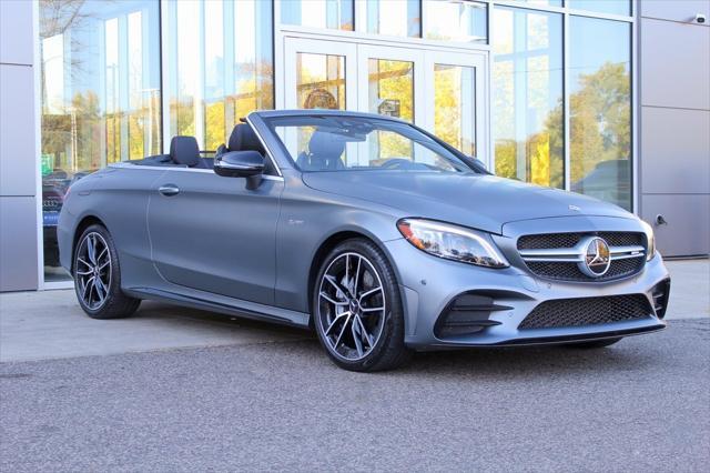 used 2023 Mercedes-Benz AMG C 43 car, priced at $66,900