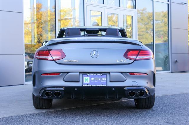 used 2023 Mercedes-Benz AMG C 43 car, priced at $66,900