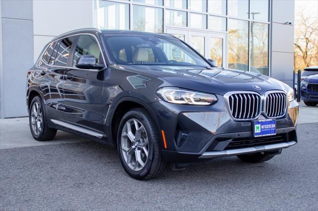 used 2022 BMW X3 car, priced at $37,400