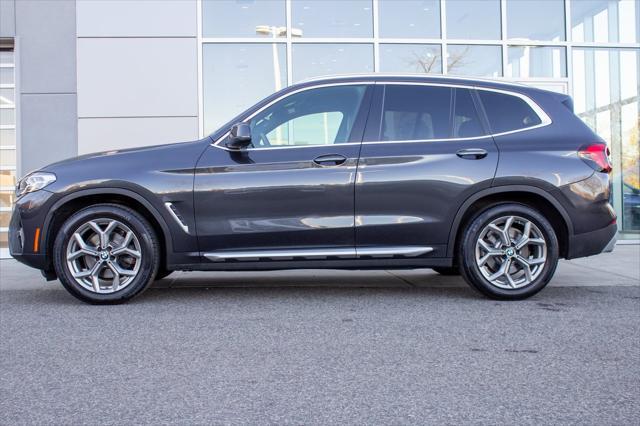 used 2022 BMW X3 car, priced at $37,400