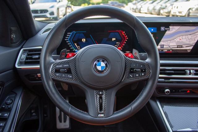 used 2023 BMW M3 car, priced at $90,900