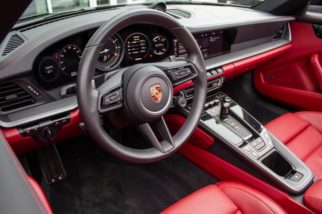 used 2021 Porsche 911 car, priced at $171,500