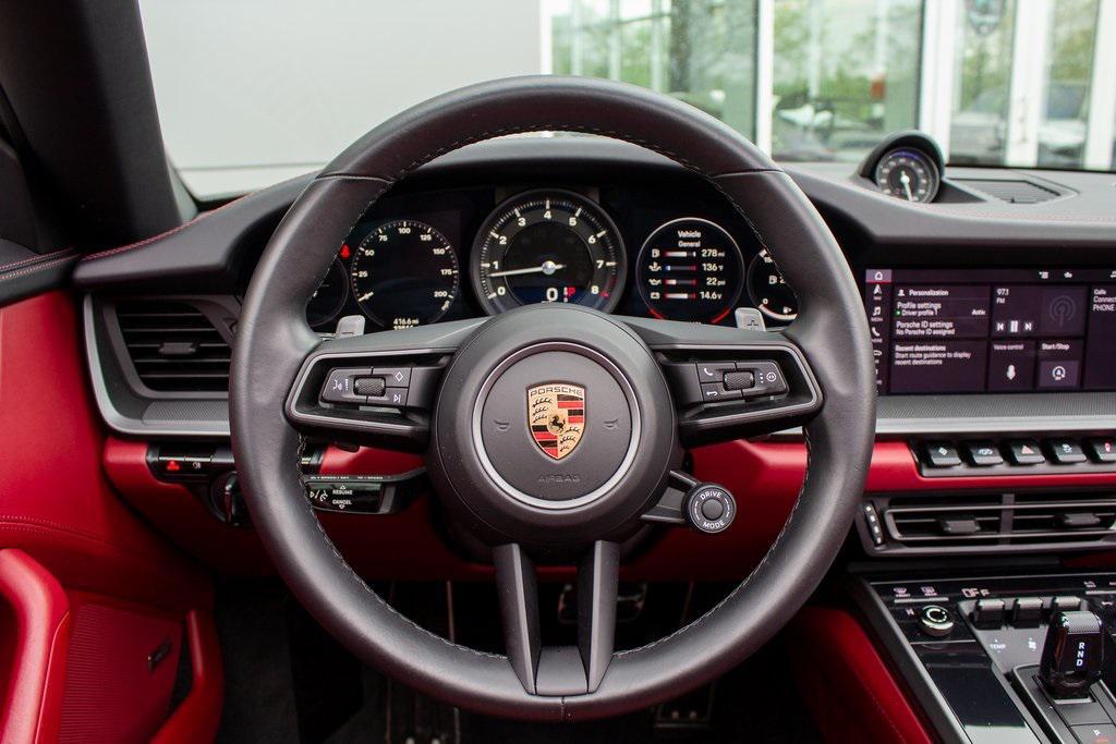 used 2021 Porsche 911 car, priced at $171,500