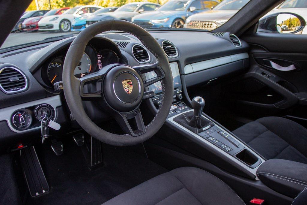 used 2022 Porsche 718 Cayman car, priced at $124,900