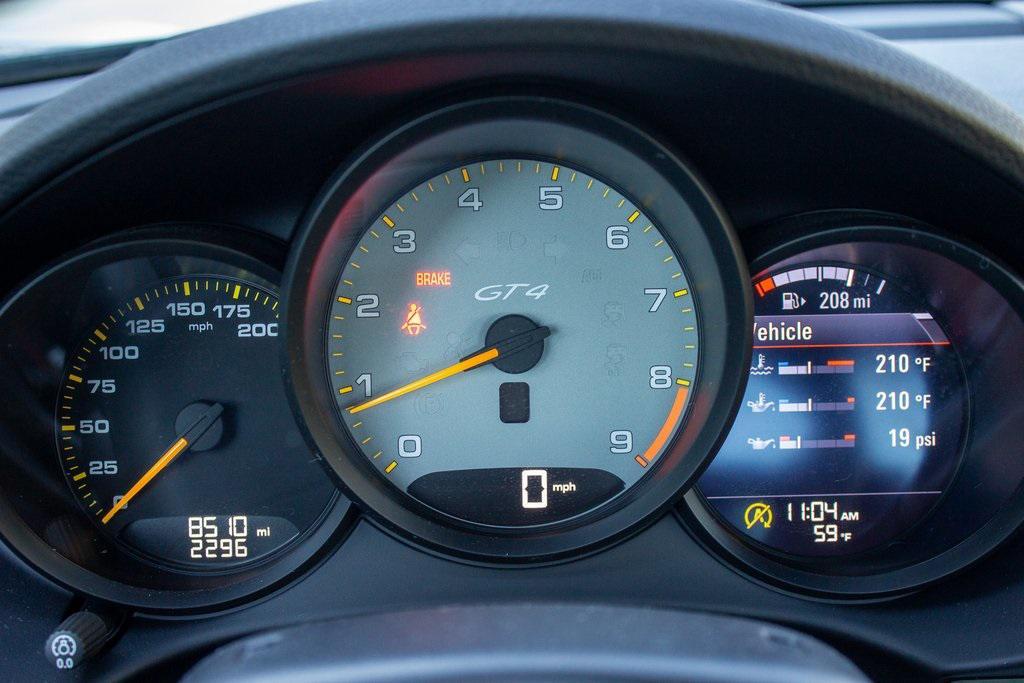 used 2022 Porsche 718 Cayman car, priced at $124,900