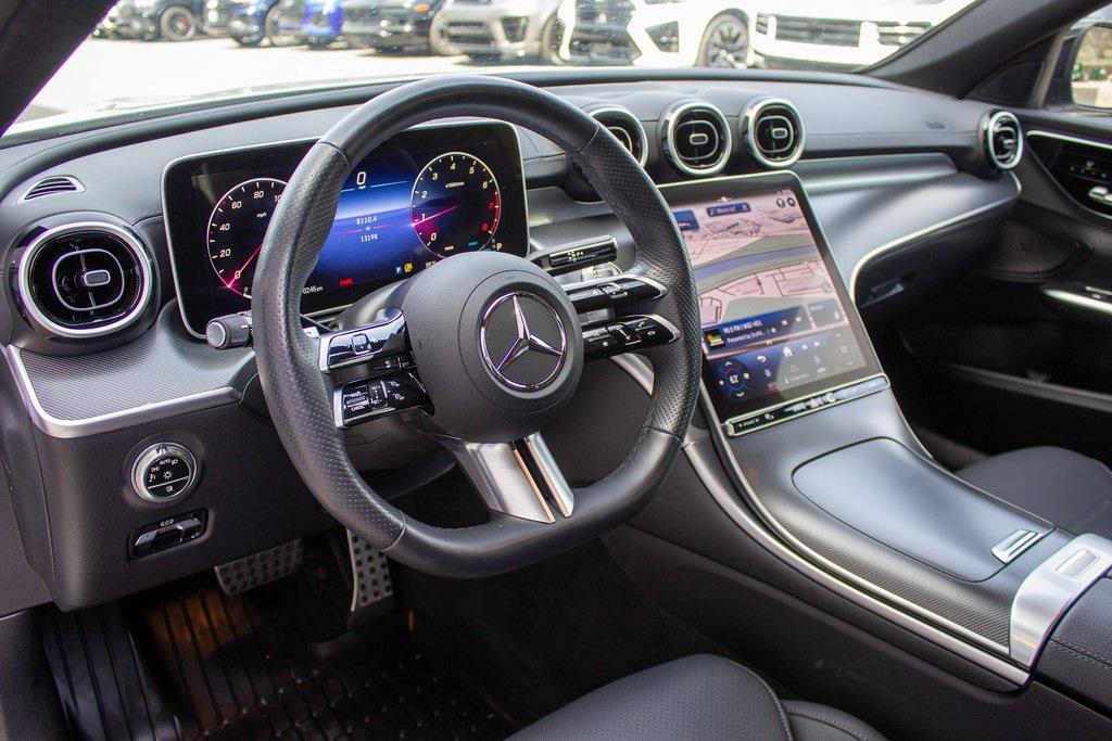used 2024 Mercedes-Benz C-Class car, priced at $42,900