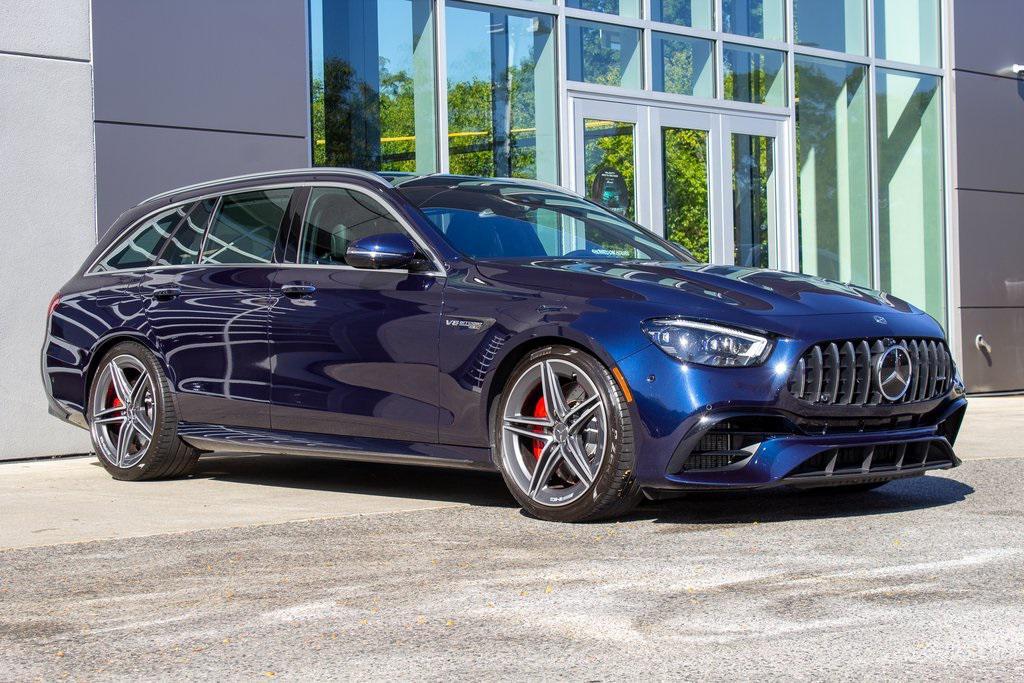 used 2021 Mercedes-Benz AMG E 63 car, priced at $104,900