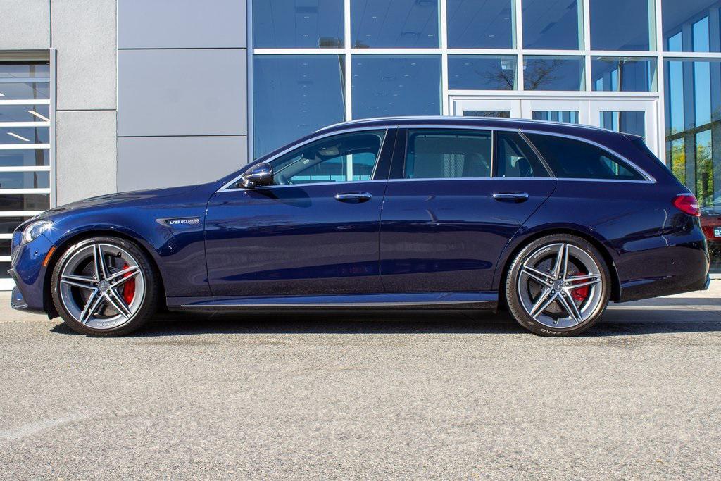 used 2021 Mercedes-Benz AMG E 63 car, priced at $104,900
