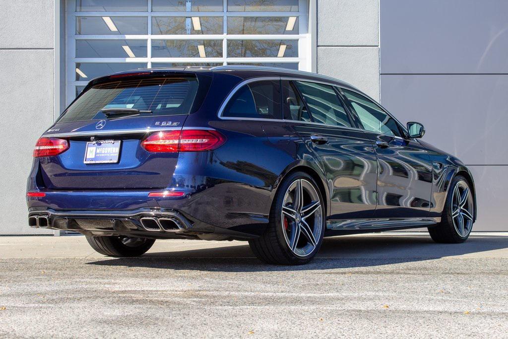 used 2021 Mercedes-Benz AMG E 63 car, priced at $104,900