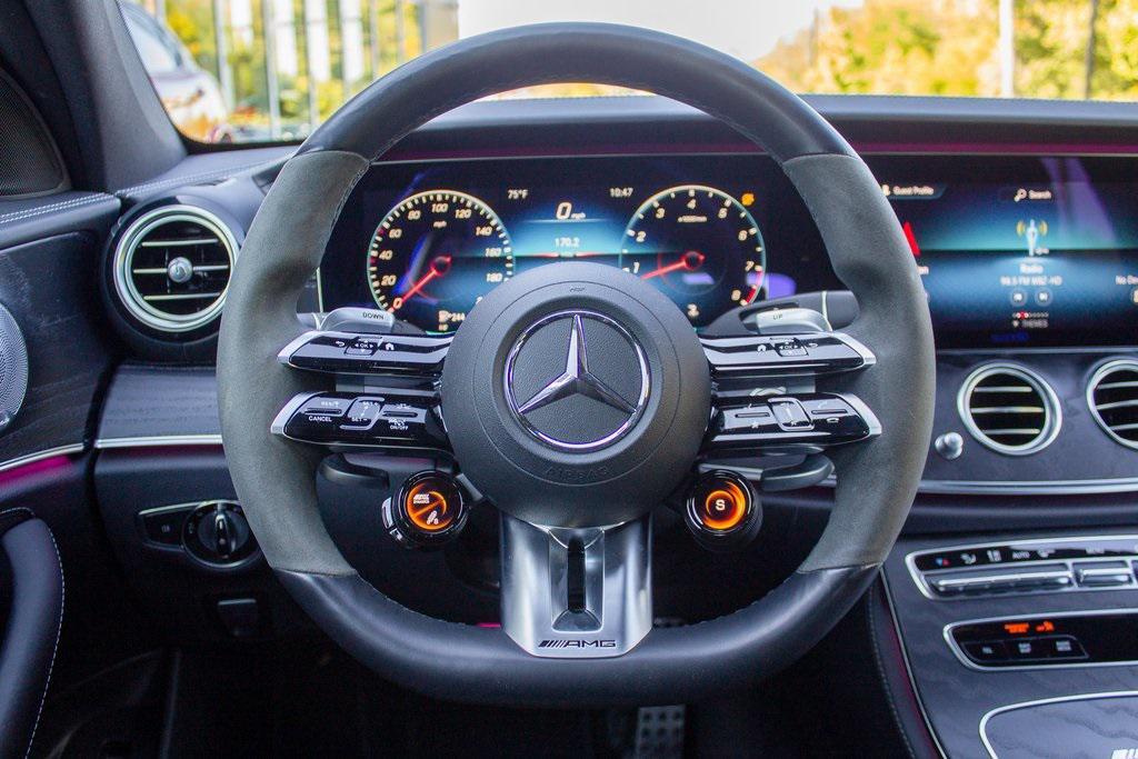 used 2021 Mercedes-Benz AMG E 63 car, priced at $104,900