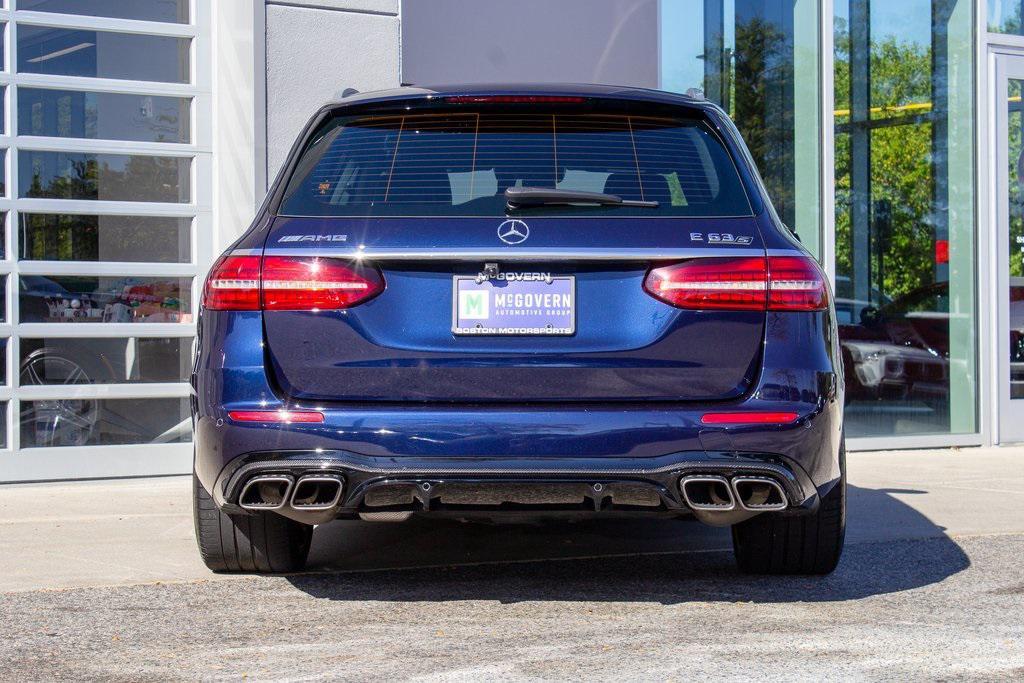 used 2021 Mercedes-Benz AMG E 63 car, priced at $104,900
