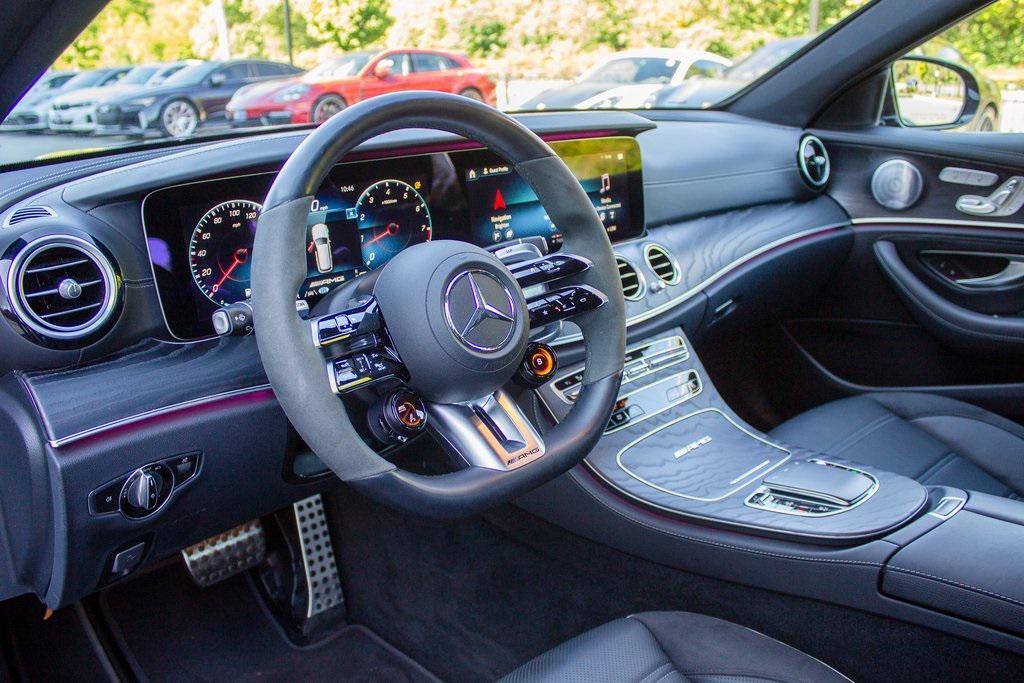 used 2021 Mercedes-Benz AMG E 63 car, priced at $104,900