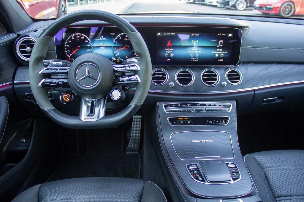 used 2021 Mercedes-Benz AMG E 63 car, priced at $104,900