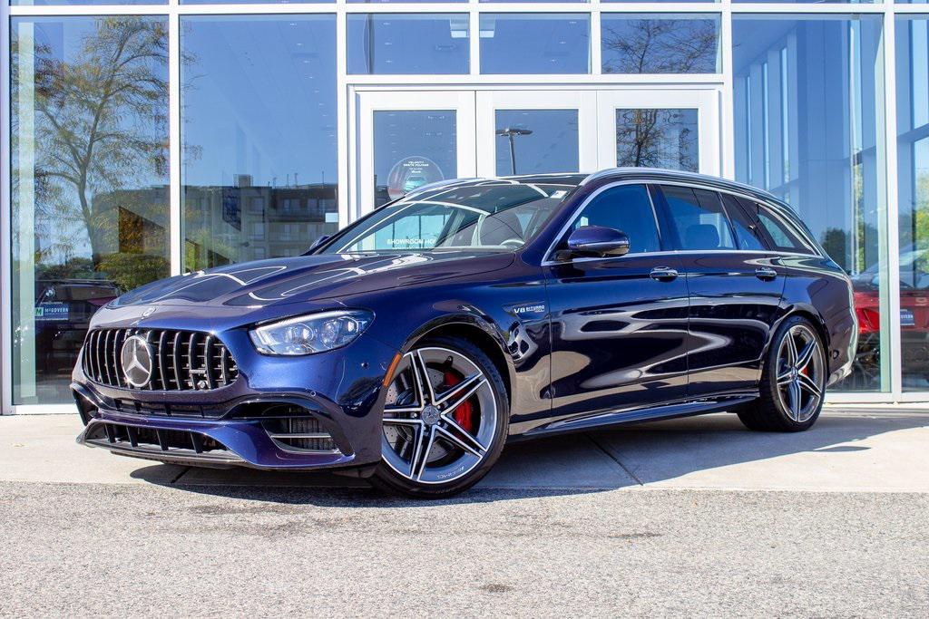 used 2021 Mercedes-Benz AMG E 63 car, priced at $104,900