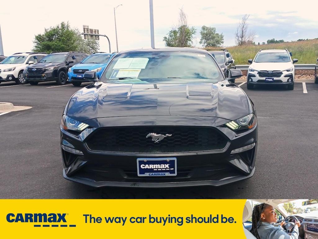 used 2022 Ford Mustang car, priced at $25,998