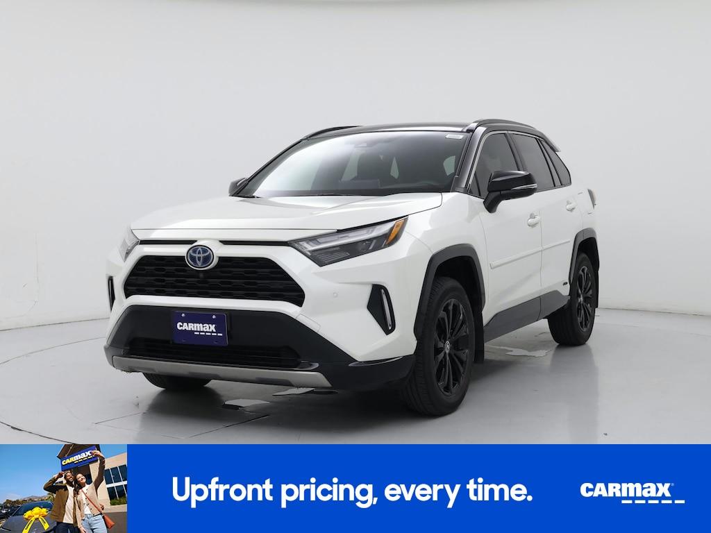 used 2022 Toyota RAV4 Hybrid car, priced at $34,998