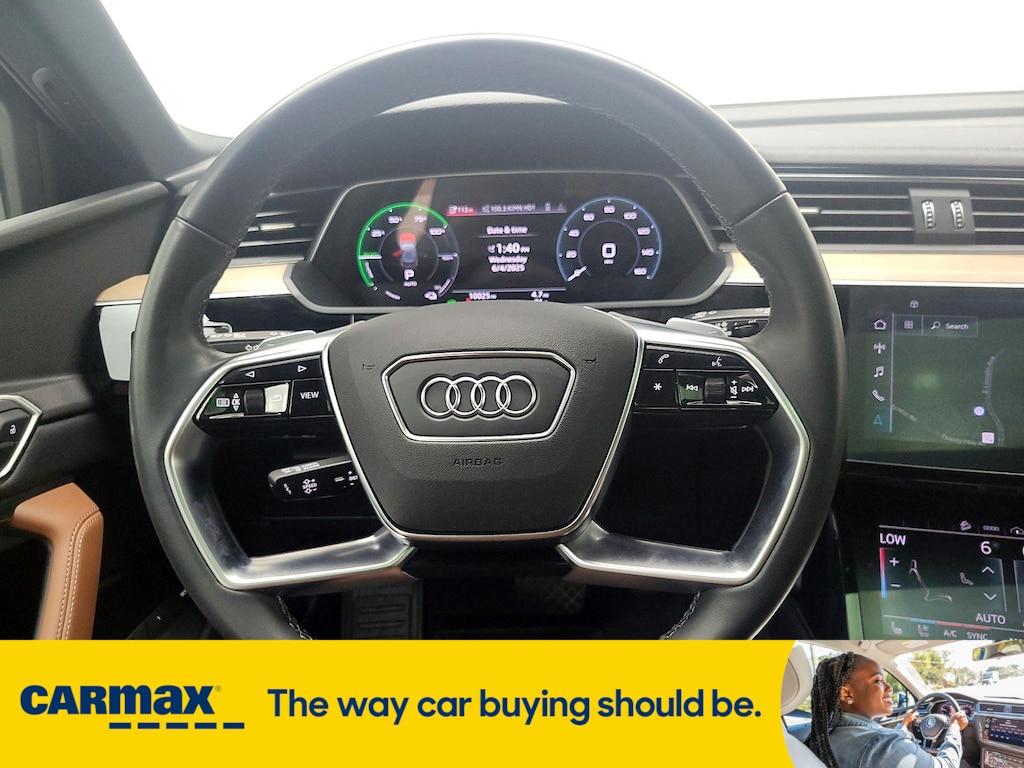 used 2024 Audi Q8 e-tron car, priced at $49,998