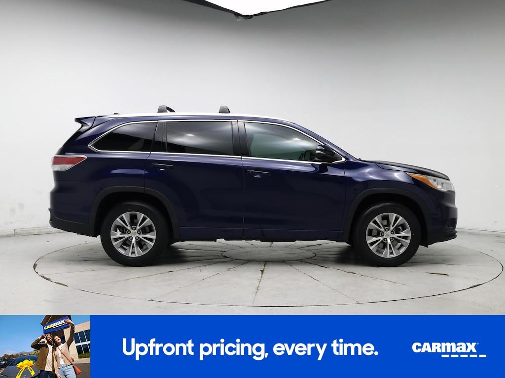 used 2015 Toyota Highlander car, priced at $18,998