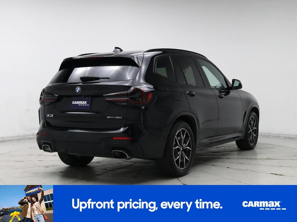 used 2022 BMW X3 car, priced at $37,998