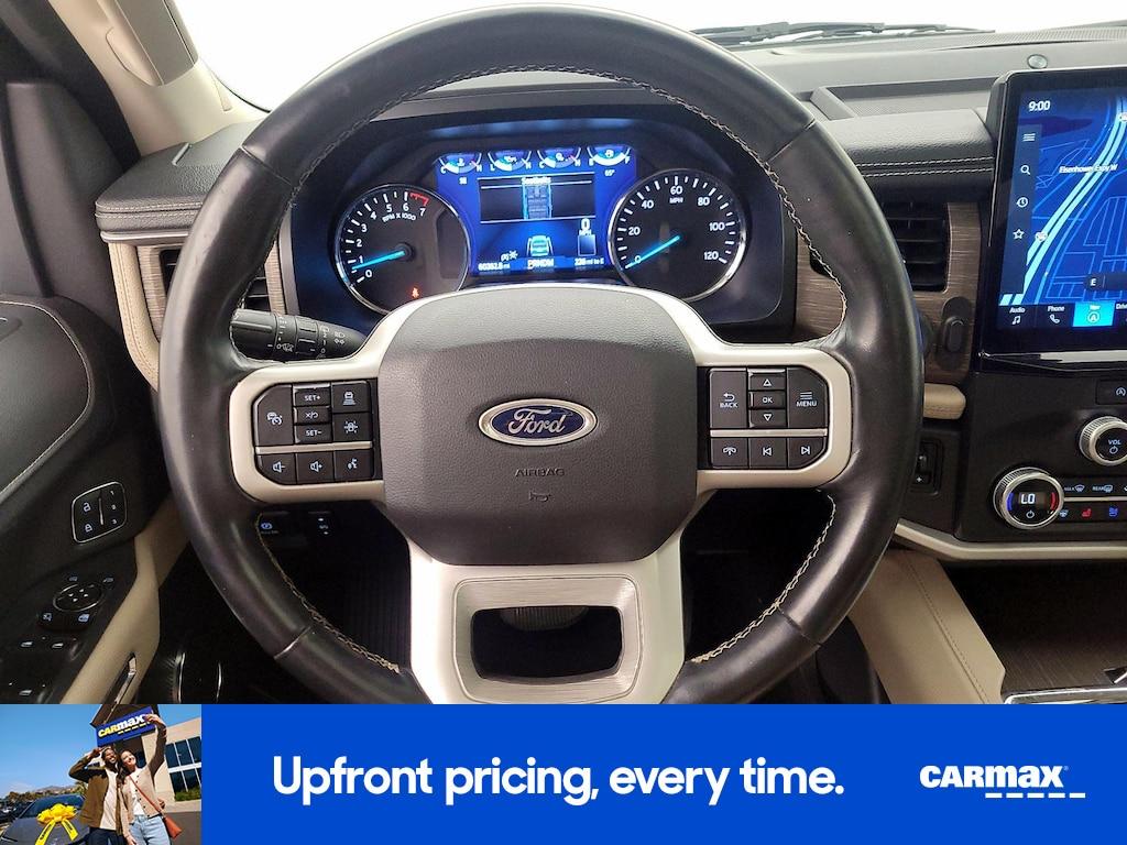 used 2022 Ford Expedition car, priced at $43,998
