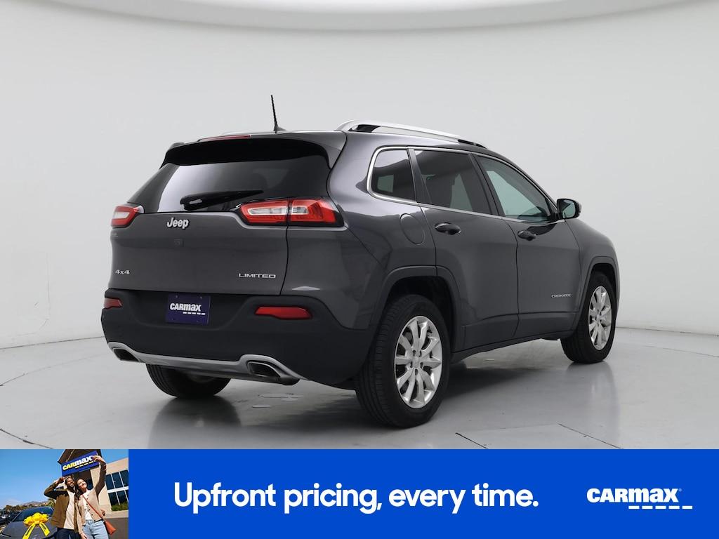 used 2016 Jeep Cherokee car, priced at $15,998