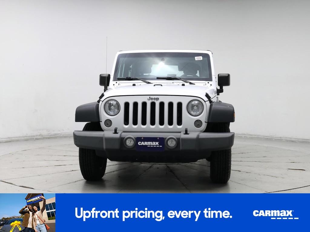 used 2016 Jeep Wrangler car, priced at $22,998