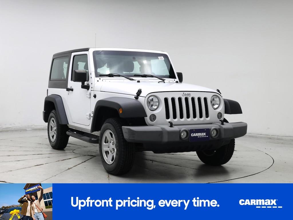 used 2016 Jeep Wrangler car, priced at $23,998
