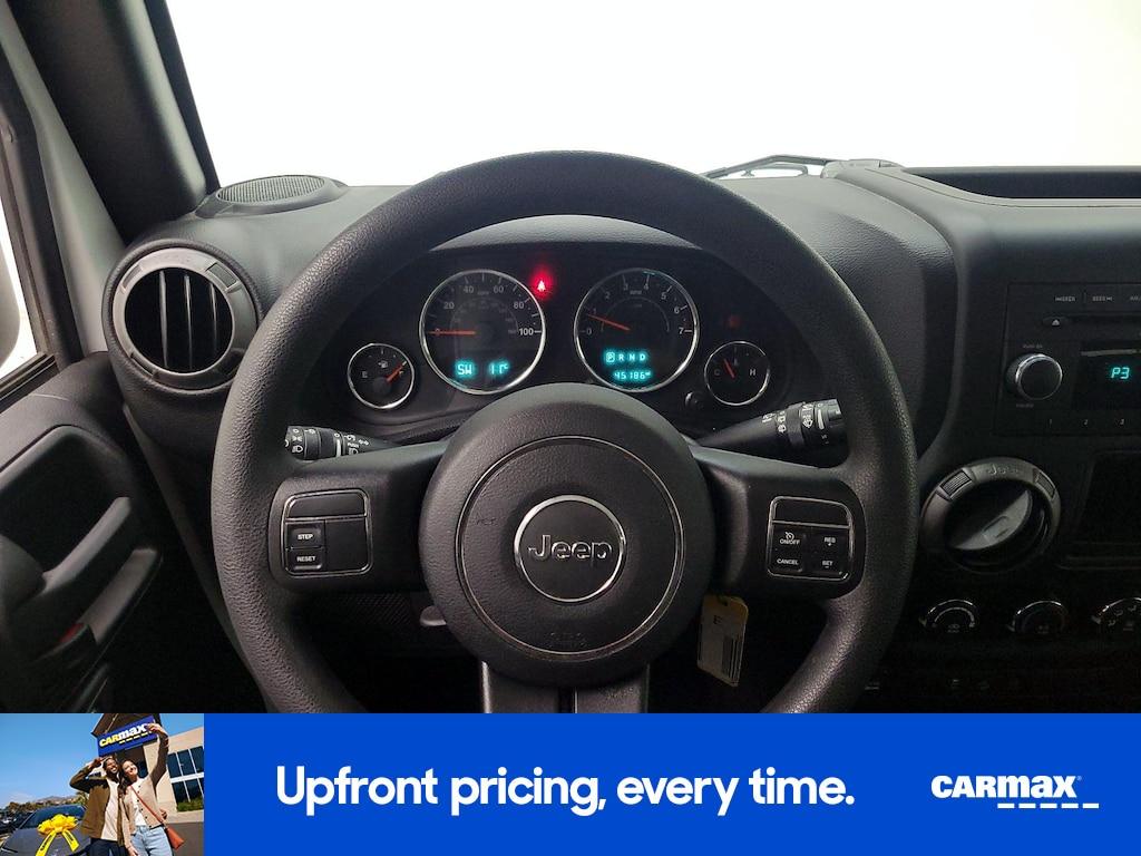 used 2016 Jeep Wrangler car, priced at $23,998