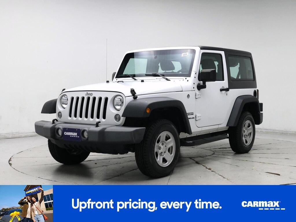 used 2016 Jeep Wrangler car, priced at $23,998