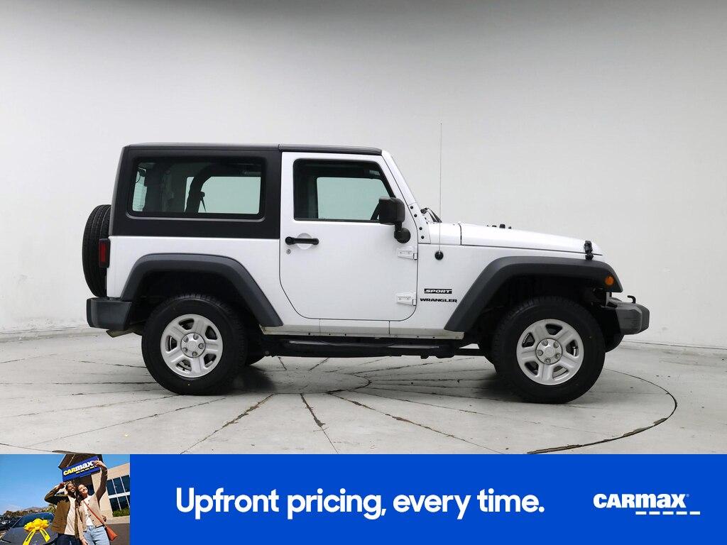 used 2016 Jeep Wrangler car, priced at $23,998
