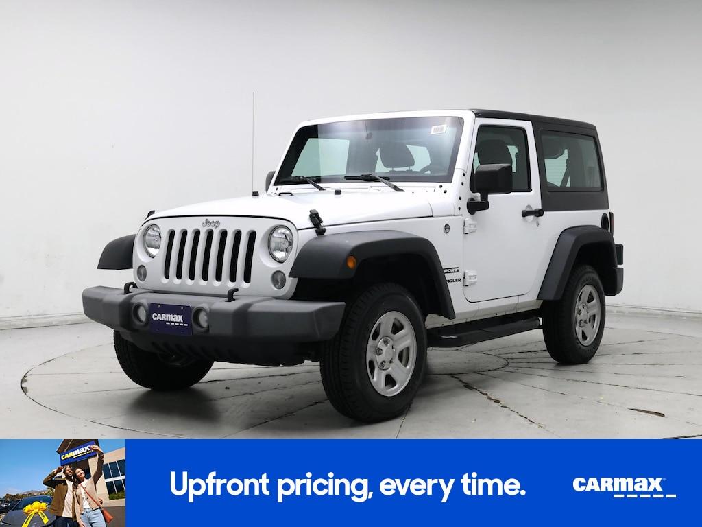 used 2016 Jeep Wrangler car, priced at $22,998