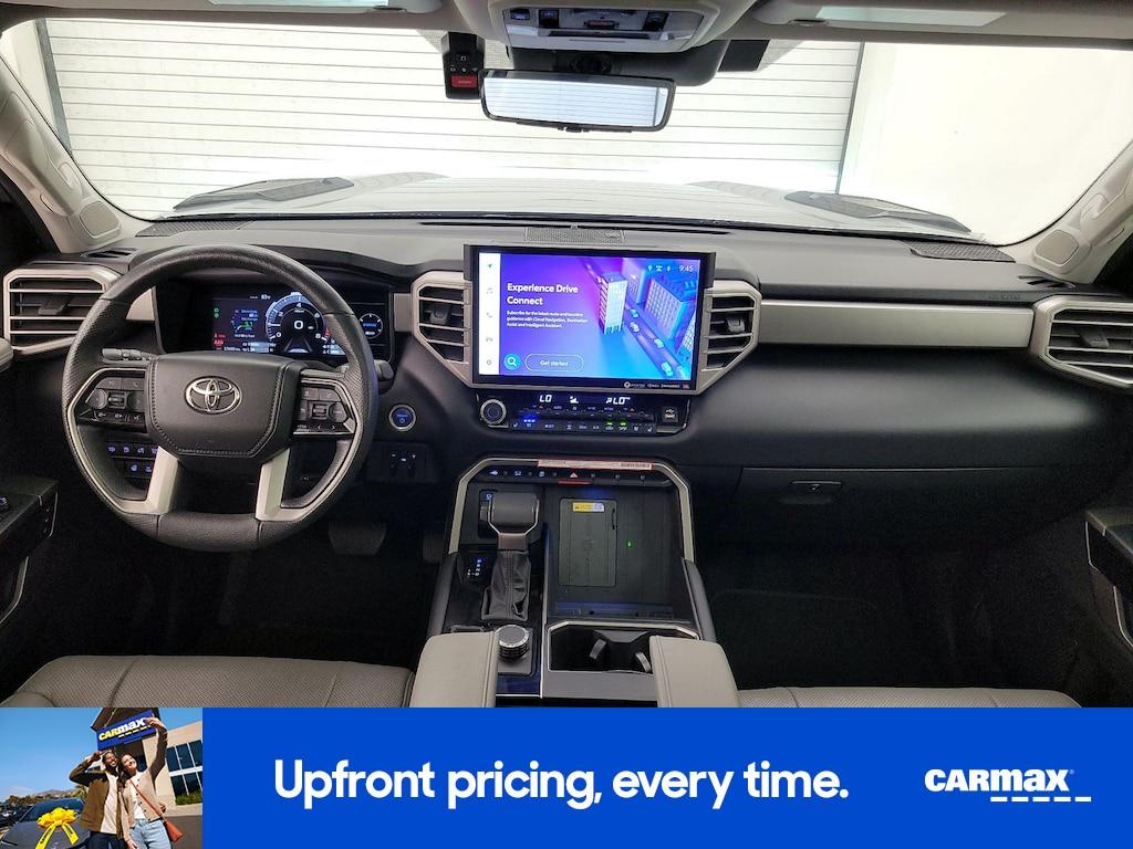 used 2022 Toyota Tundra Hybrid car, priced at $45,998