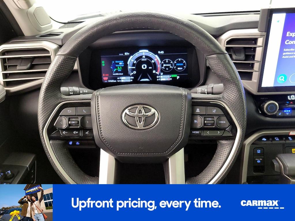 used 2022 Toyota Tundra Hybrid car, priced at $45,998