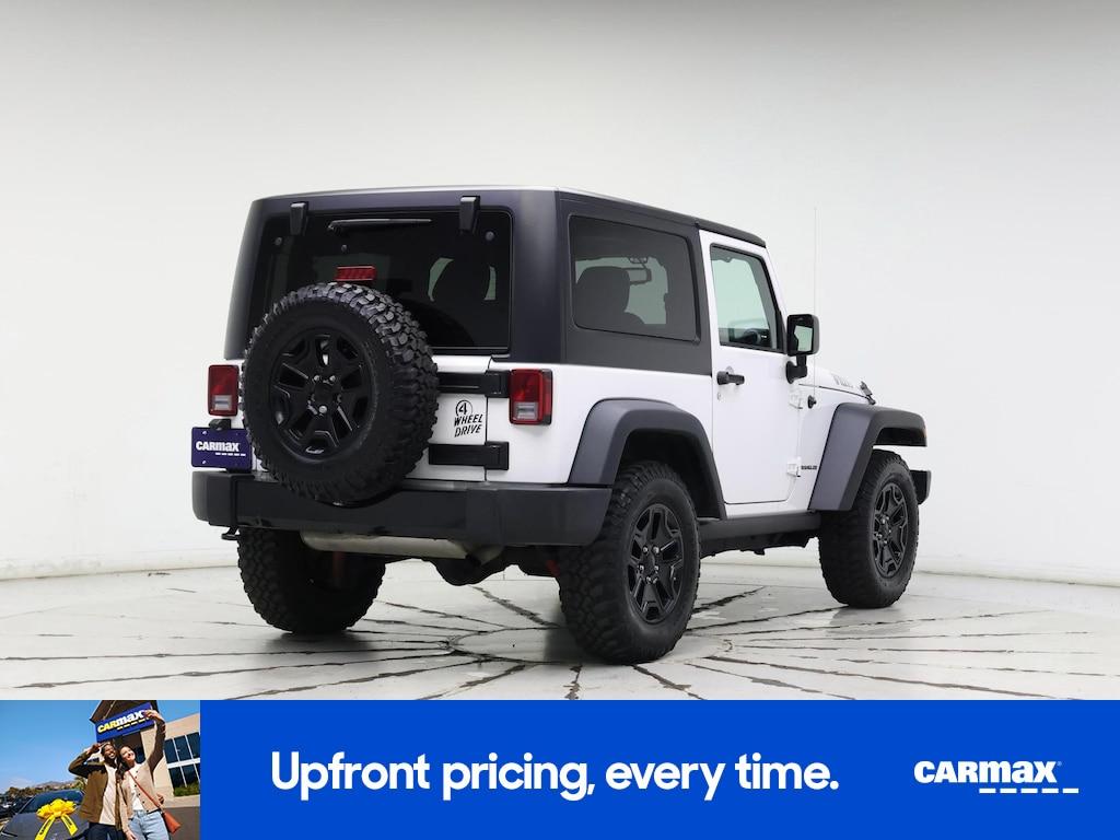 used 2016 Jeep Wrangler car, priced at $25,998