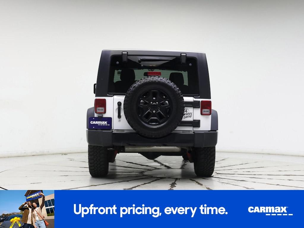 used 2016 Jeep Wrangler car, priced at $25,998
