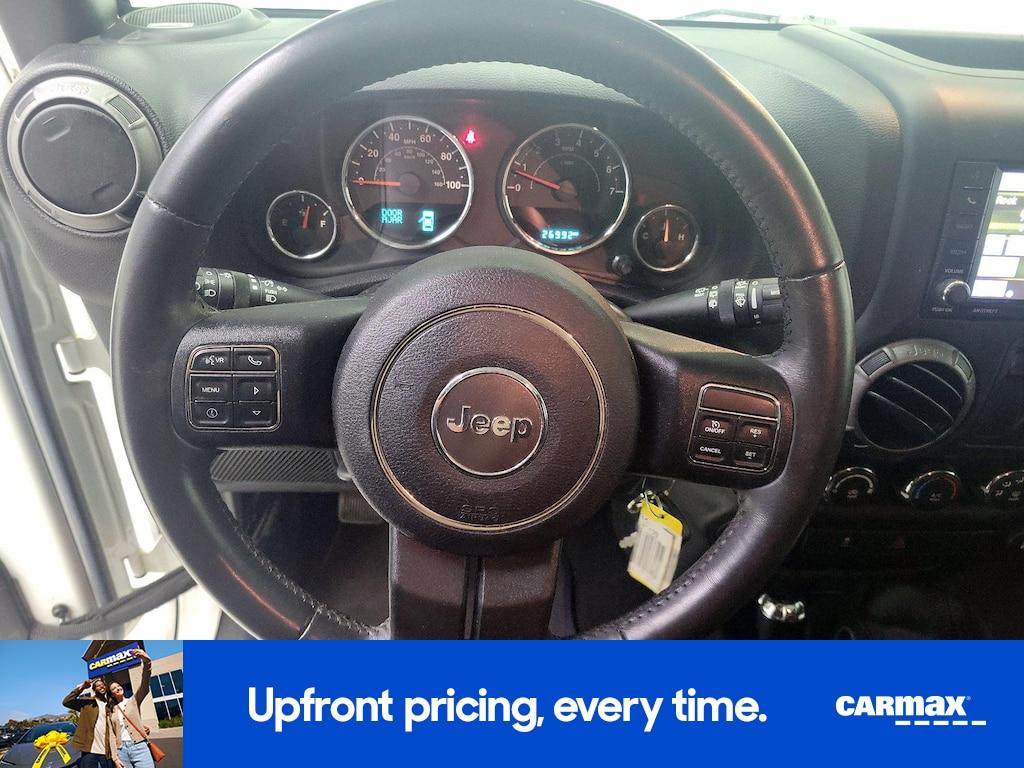 used 2016 Jeep Wrangler car, priced at $25,998