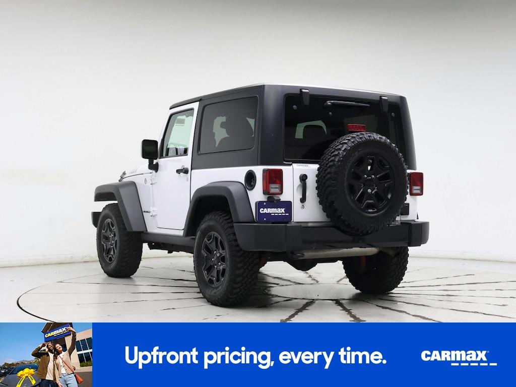 used 2016 Jeep Wrangler car, priced at $25,998