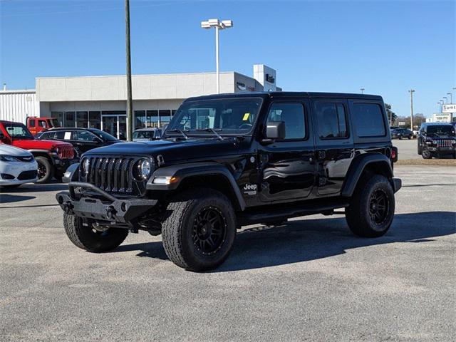 used 2019 Jeep Wrangler Unlimited car, priced at $26,318