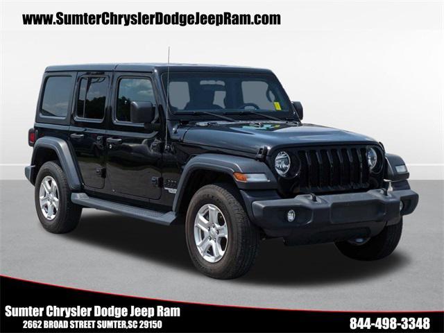 used 2021 Jeep Wrangler Unlimited car, priced at $34,059