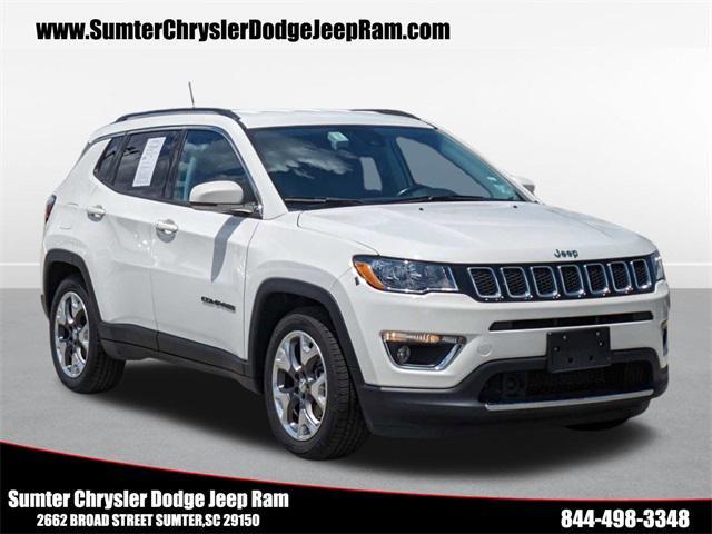 used 2021 Jeep Compass car, priced at $19,720