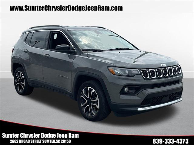 used 2023 Jeep Compass car, priced at $26,183