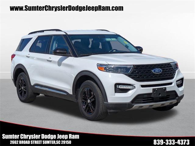 used 2021 Ford Explorer car, priced at $29,154