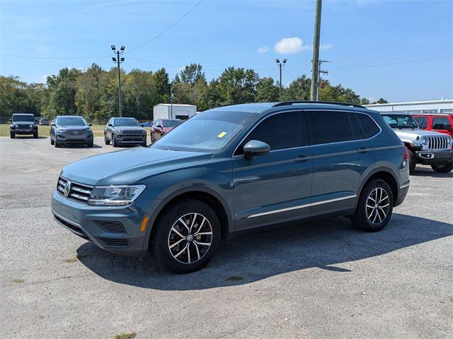 used 2021 Volkswagen Tiguan car, priced at $21,980