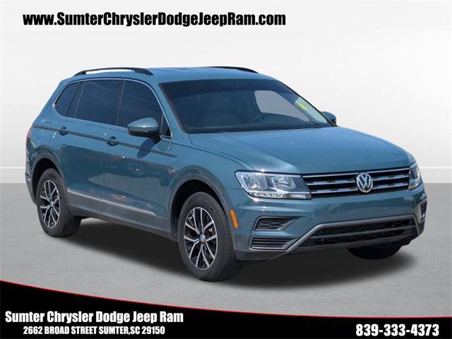 used 2021 Volkswagen Tiguan car, priced at $21,397